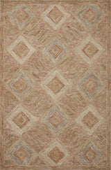 Loloi Varena Var-02 Berry/Multi Rug - main flat