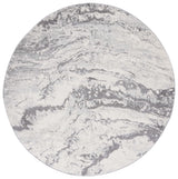 Safavieh Tulum 6'-7" x 6'-7" Rug in Ivory / Grey