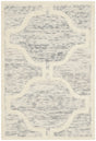Safavieh Cambridge 2'-0" x 3'-0" Rug in Light Grey / Ivory