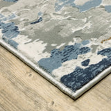 Oriental Weavers Sphinx Easton 3317E Grey/Blue Rugs - corner detail