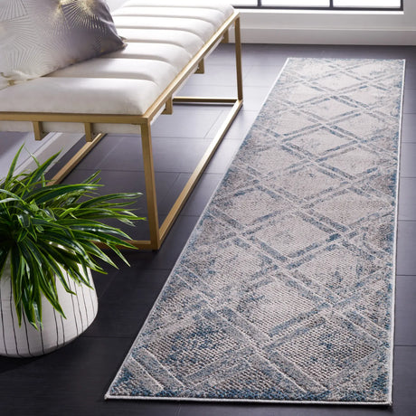 Safavieh Vogue 2'-0" x 8'-0" Rug in Grey / Blue