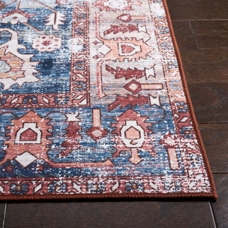 Safavieh Tucson 4'-0" x 6'-0" Rug in Beige / Rust