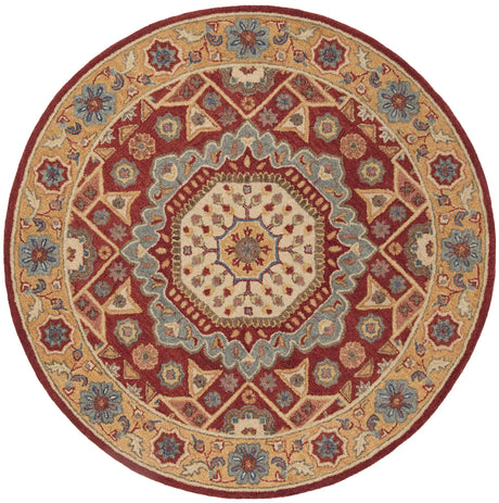 Safavieh Antiquity 6'-0" x 6'-0" Rug in Red / Orange