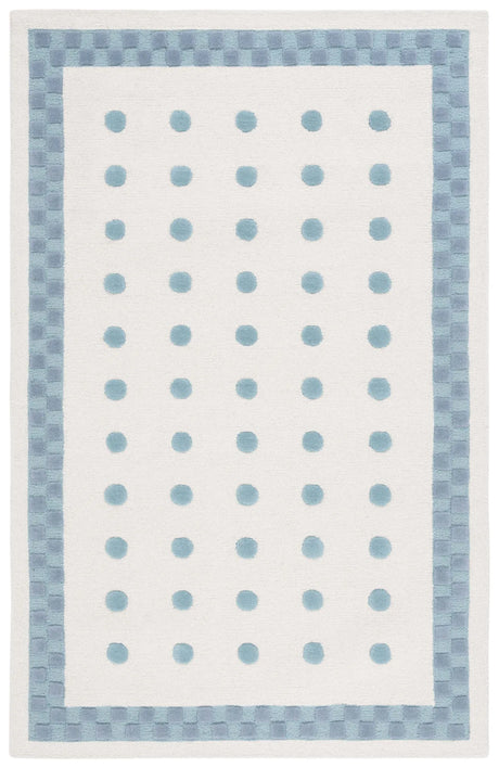 Safavieh Safavieh Kids 4'-0" x 6'-0" Rug in Ivory / Blue