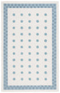 Safavieh Safavieh Kids 4'-0" x 6'-0" Rug in Ivory / Blue