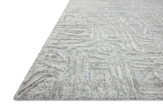 Loloi Juneau Jy-06 Grey / Grey Rugs - rug corner