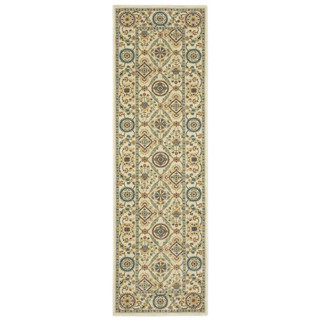 Oriental Weavers Sphinx Francesca Fr07A Ivory/ Multi Rug - runner