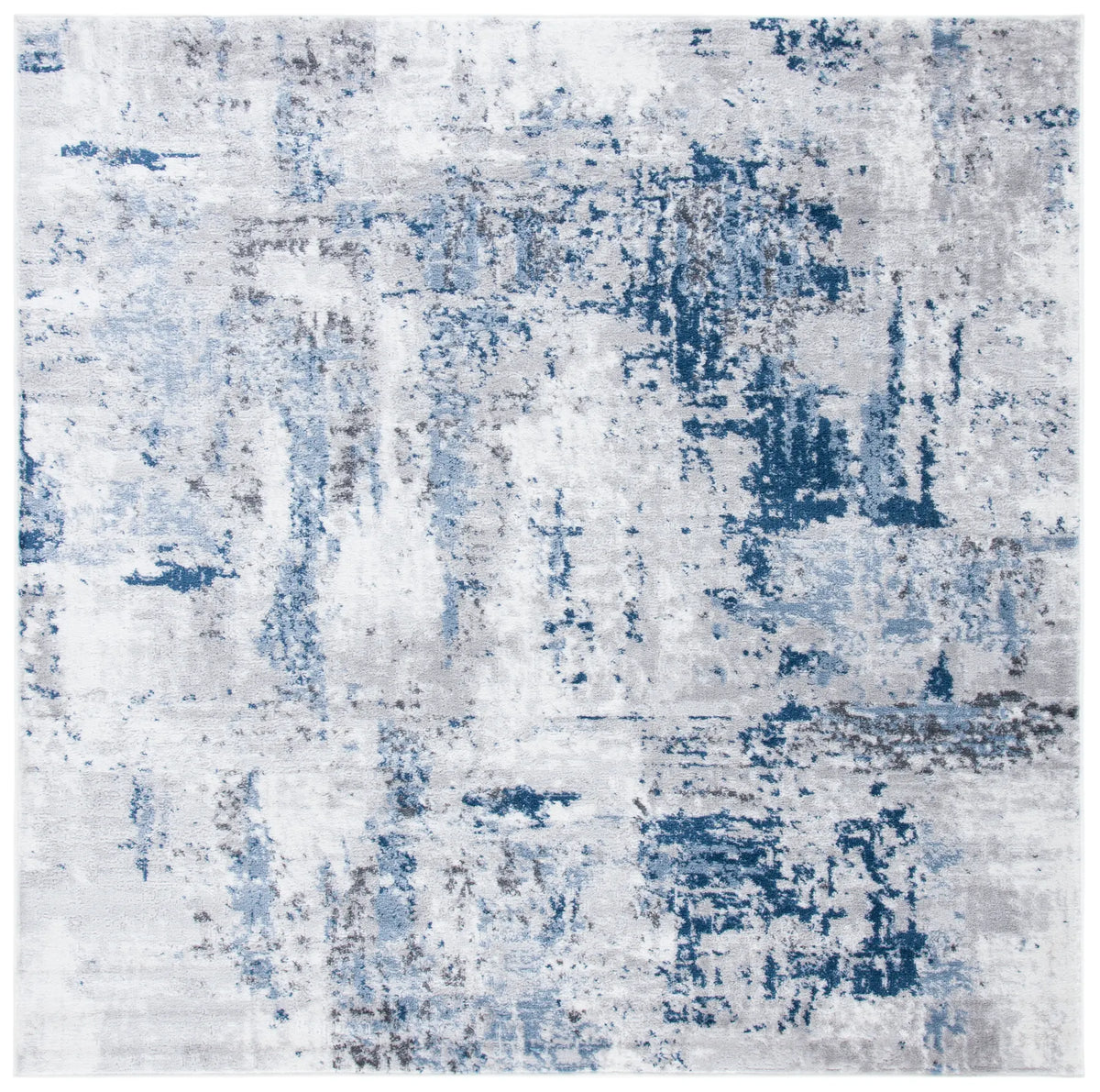 Safavieh Amelia 700 6'-7" x 6'-7" Rug in Grey / Light Blue