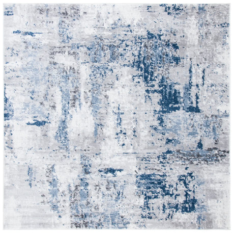Safavieh Amelia 700 6'-7" x 6'-7" Rug in Grey / Light Blue