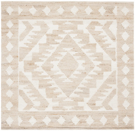 Safavieh Natural Fiber 6'-0" x 6'-0" Rug in Ivory / Natural