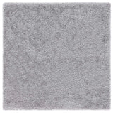 Safavieh Luxe Shag 6'-0" x 6'-0" Rug in Grey
