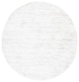 Safavieh Berber Shag 10'-0" x 10'-0" Rug in Ivory / Light Grey