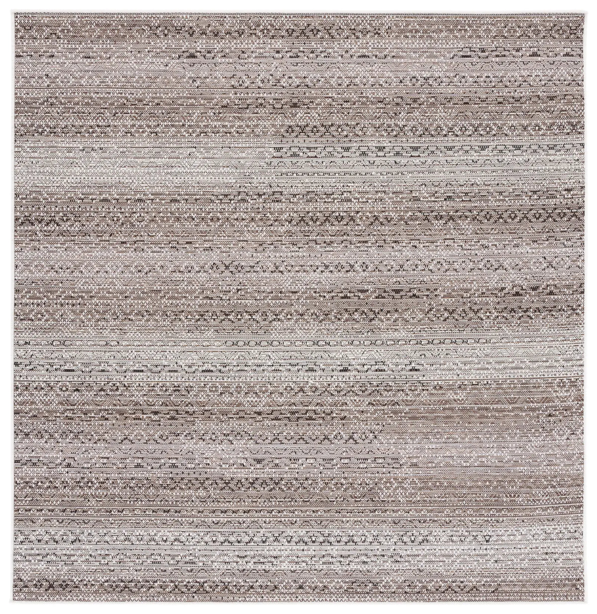 Safavieh Havana 6'-7" x 6'-7" Rug in Light Brown / Ivory