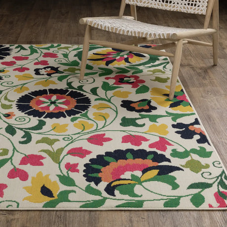 Oriental Weavers Sphinx Havana HAV10 Multi Rugs - angle/detail