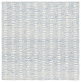 Safavieh Abstract 6'-0" x 6'-0" Rug in Blue / Ivory