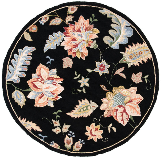Safavieh Chelsea 5'-6" x 5'-6" Rug in Black
