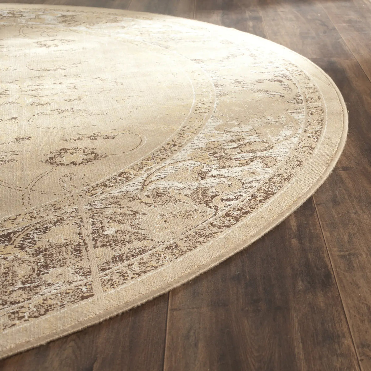 Safavieh Vintage 6'-0" x 6'-0" Rug in Taupe