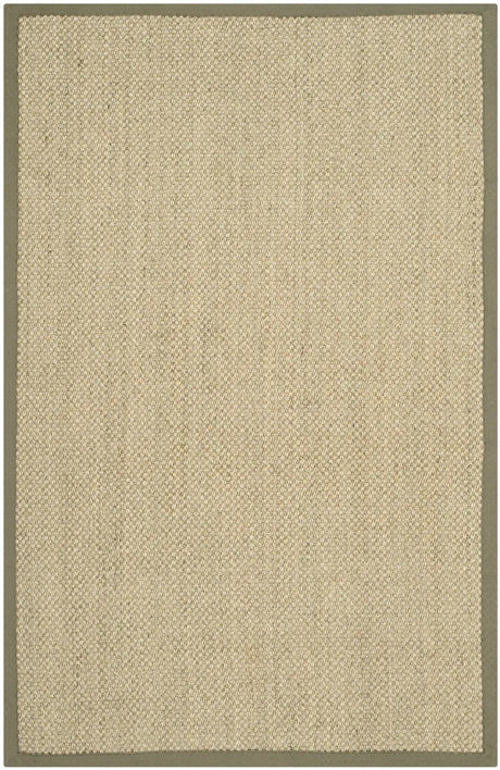 Safavieh Natural Fiber 3'-0" x 5'-0" Rug in Natural / Green