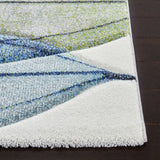 Safavieh Hollywood 4'-0" x 6'-0" Rug in Ivory / Blue Green
