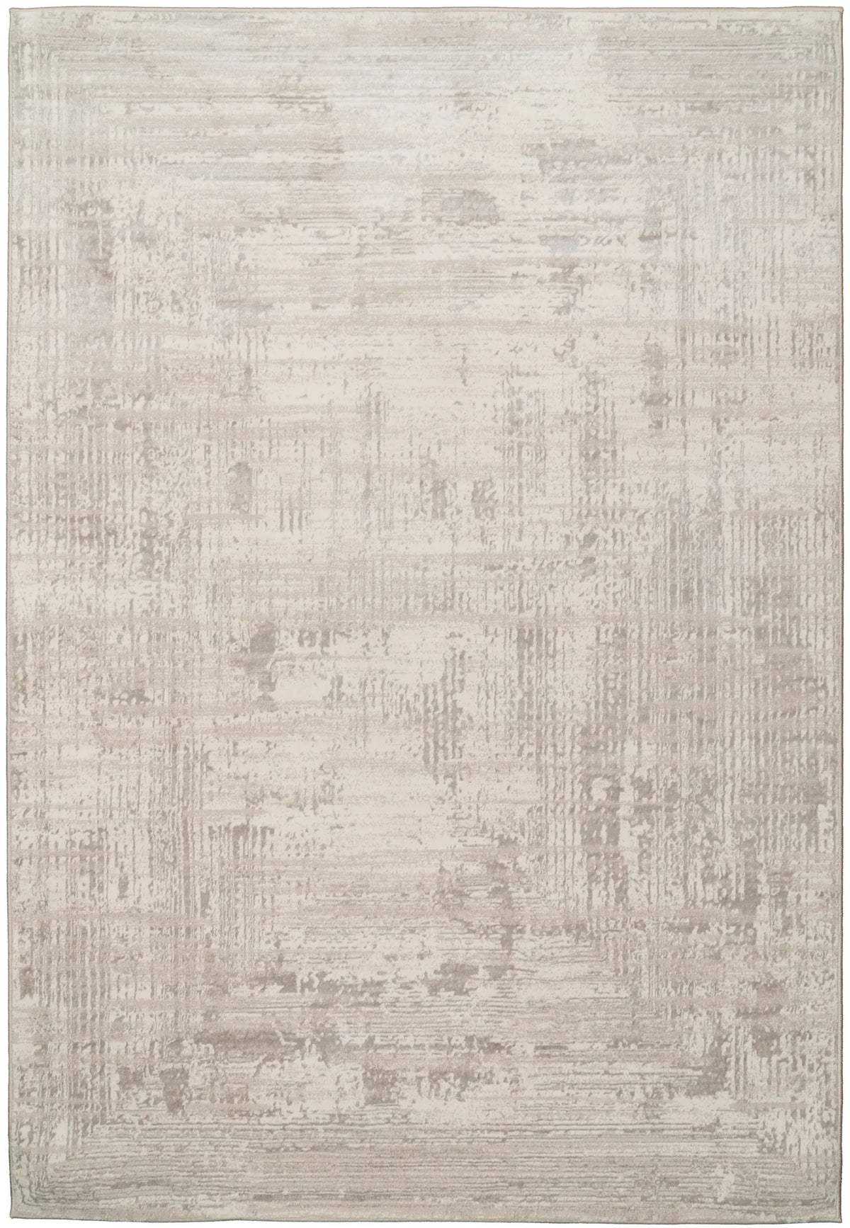 Dynamic Rugs Atlas 2579 Power Loomed Modern Ivory/Beige/Grey Rug - Rectangular