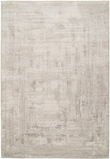 Dynamic Rugs Atlas 2579 Power Loomed Modern Ivory/Beige/Grey Rug - Rectangular