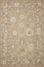 Chris Loves Julia x Loloi Dorothea DRT-02 Khaki / Dove Rug - main flat