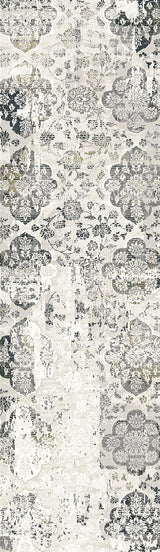 Dynamic Rugs Quartz 27077 Ivory/Grey Rugs - Runner