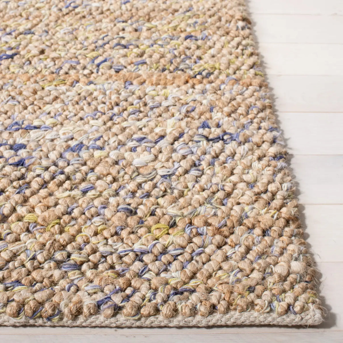 Safavieh Bohemian 4'-0" x 6'-0" Rug in Natural / Purple