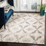 Safavieh Micro-Loop 8'-0" x 10'-0" Rug in Grey / Multi
