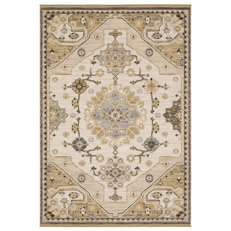 Oriental Weavers Sphinx Acacia ACA03 Grey Rugs - main flat