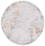 Safavieh Vogue 6'-7" x 6'-7" Rug in Beige / Blue Rust