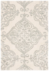 Safavieh Glamour 2'-0" x 3'-0" Rug in Ivory / Silver
