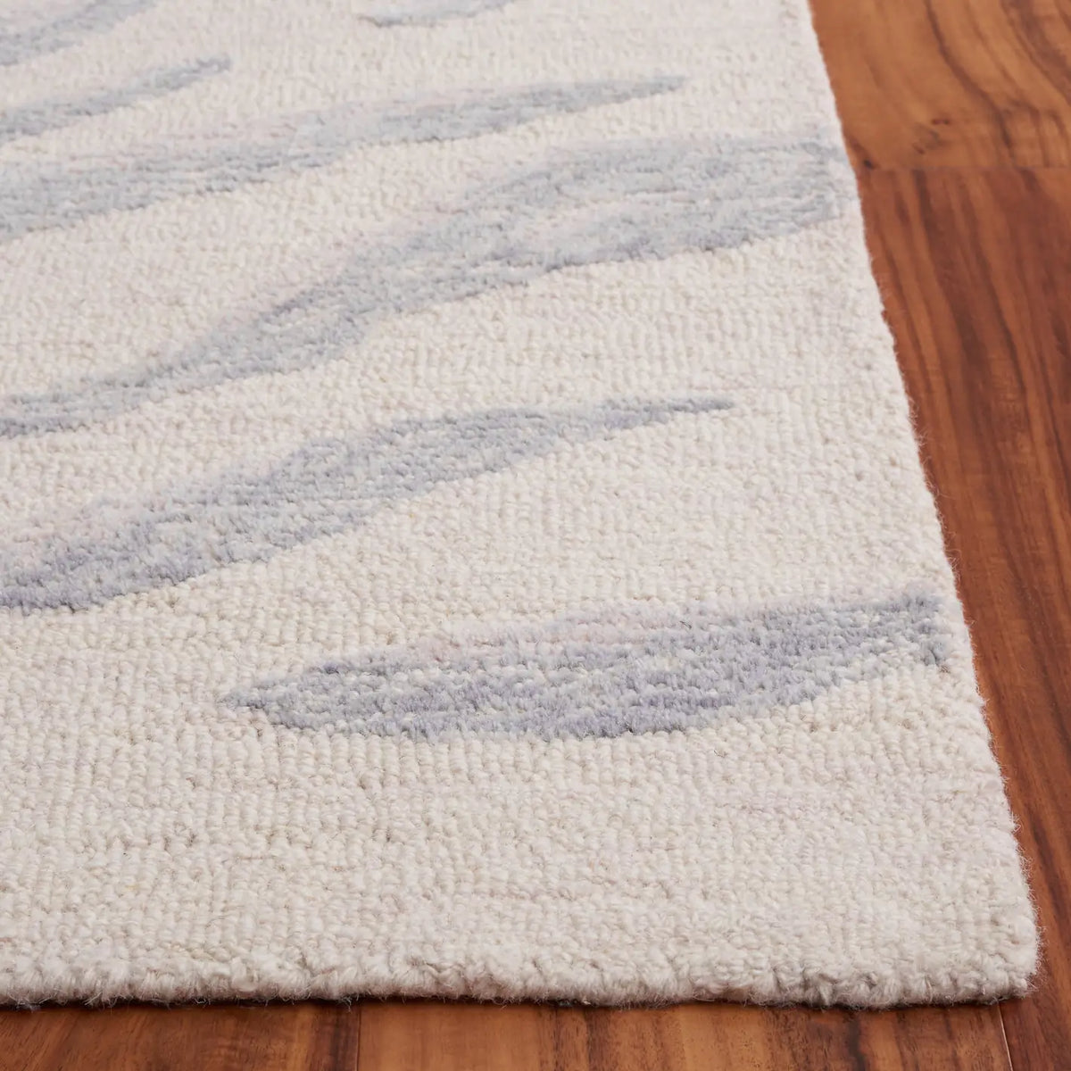 Safavieh Ebony 4'-0" x 6'-0" Rug in Grey / Ivory
