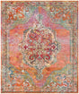 Safavieh Crystal 10'-0" x 14'-0" Rug in Orange / Light Blue