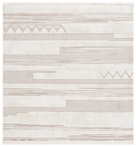 Safavieh Urban 6'-7" x 6'-7" Rug in Ivory / Beige