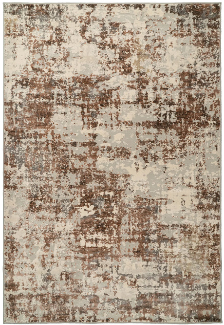 Dynamic Rugs Couture 52016 Ivory/Copper Rugs - Rectangular