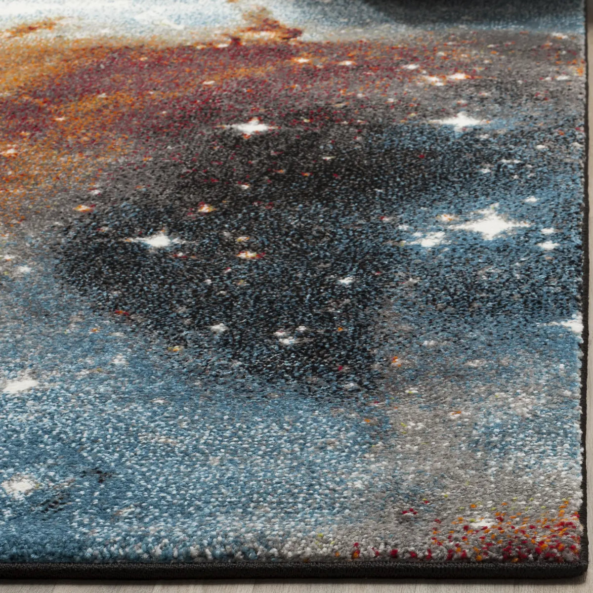 Safavieh Galaxy 5'-3" x 7'-6" Rug in Orange / Multi