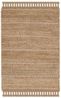 Safavieh Natural Fiber 2'-0" x 3'-0" Rug in Natural / Light Grey