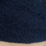 Safavieh Lindsay Shag 6'-7" x 6'-7" Rug in Navy