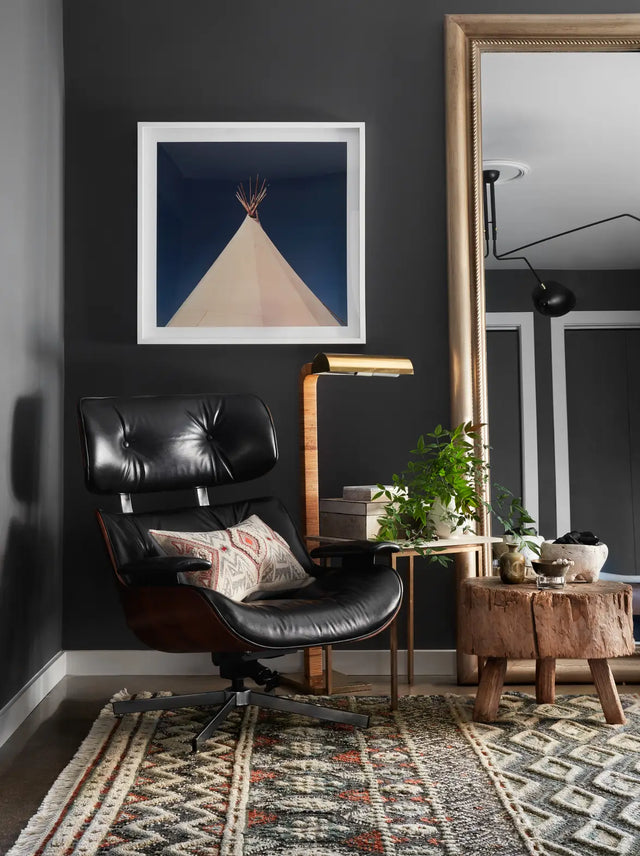 Loloi Owen Ow-03 Indigo / Sage Rugs - room scene 1