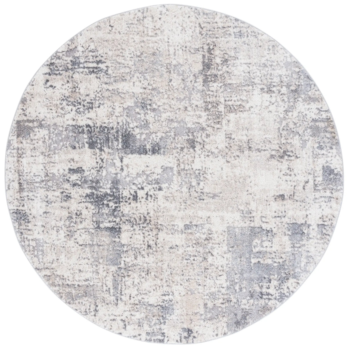 Safavieh Opal 6'-7" x 6'-7" Rug in Ivory / Grey