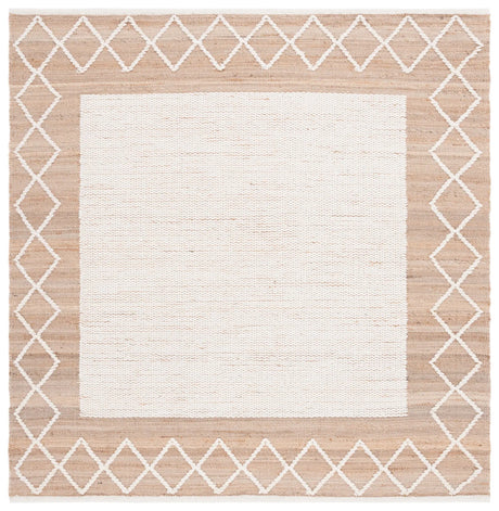Safavieh Natural Fiber 6'-0" x 6'-0" Rug in Natural / Ivory