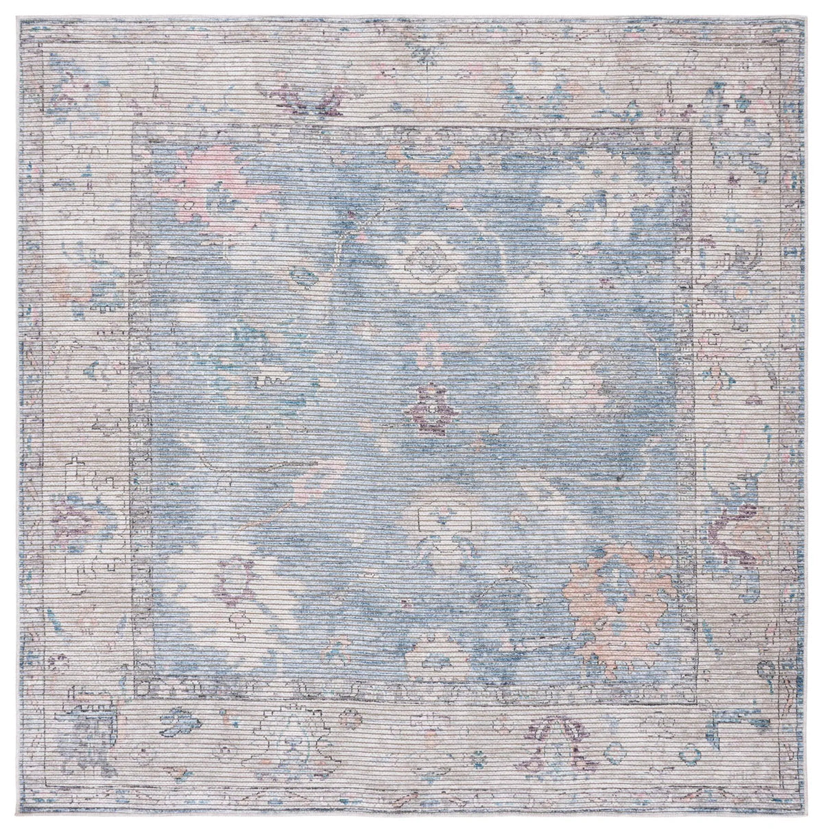 Safavieh Serapi 6'-7" x 6'-7" Rug in Blue / Beige