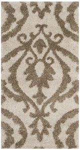 Safavieh Florida Shag 2'-3" x 4'-0" Rug in Cream / Beige