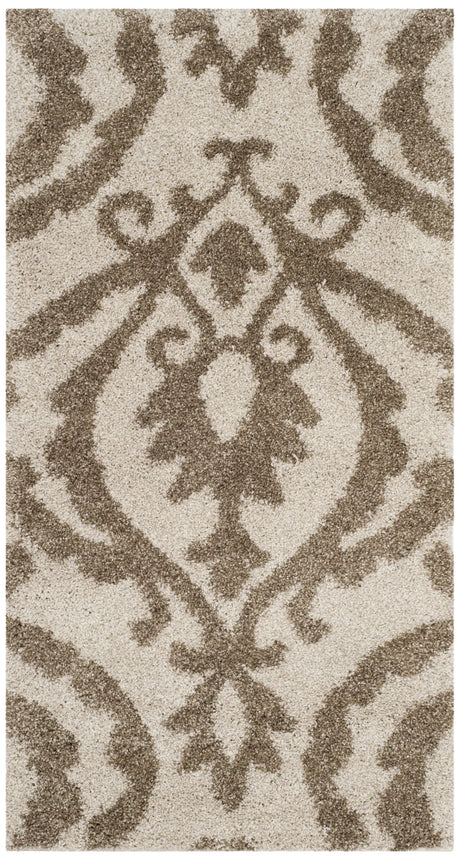 Safavieh Florida Shag 2'-3" x 4'-0" Rug in Cream / Beige