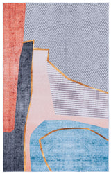 Safavieh Tacoma 4'-0" x 6'-0" Rug in Beige / Blue