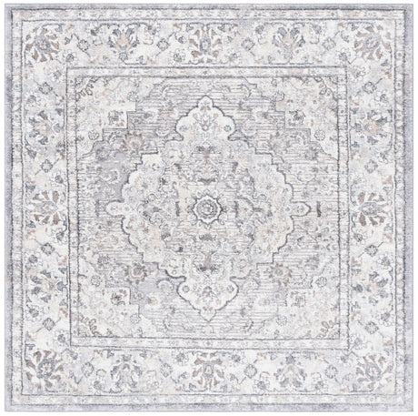 Safavieh Opal 6'-7" x 6'-7" Rug in Grey / Ivory