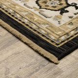 Oriental Weavers Sphinx Acacia ACA08 Black Rugs - corner detail