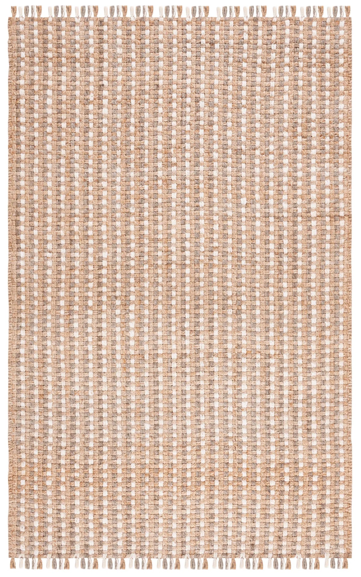 Safavieh Natural Fiber 4'-0" x 6'-0" Rug in Natural / Bleach