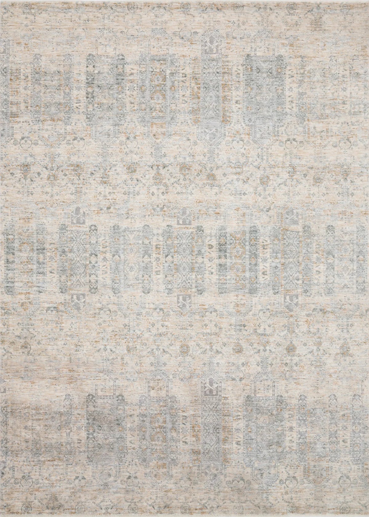 Loloi Pandora Pan-02 Ivory / Mist Rugs - main flat